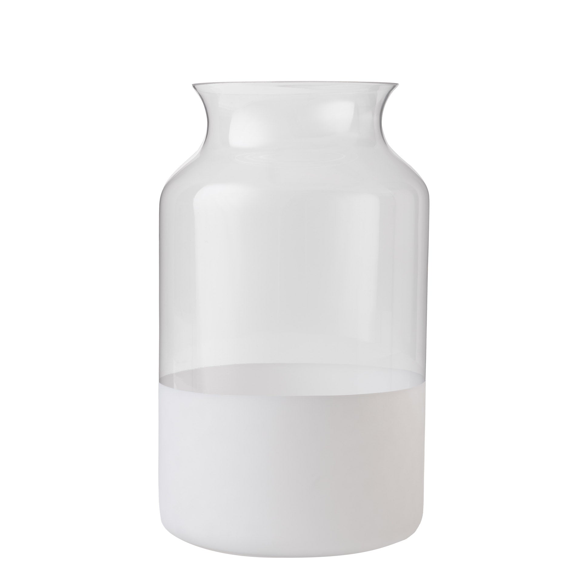 Poet Glass Vase Collection-White     GL1029