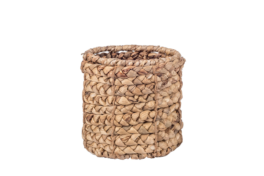 Kenna Basket Collection With Handles-Natural         BS1008