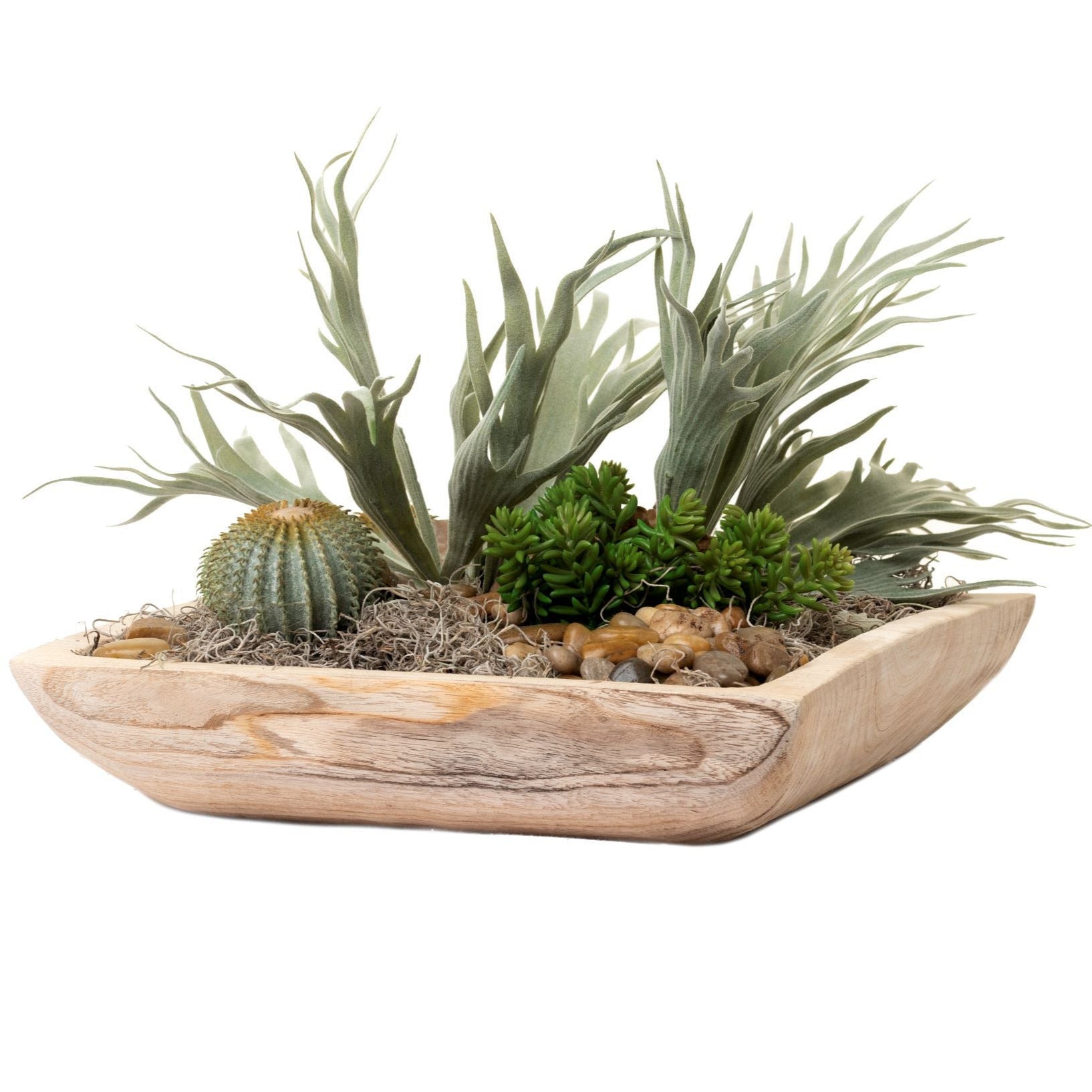 14" Sedona Square Bowl with Arrangement AR1235
