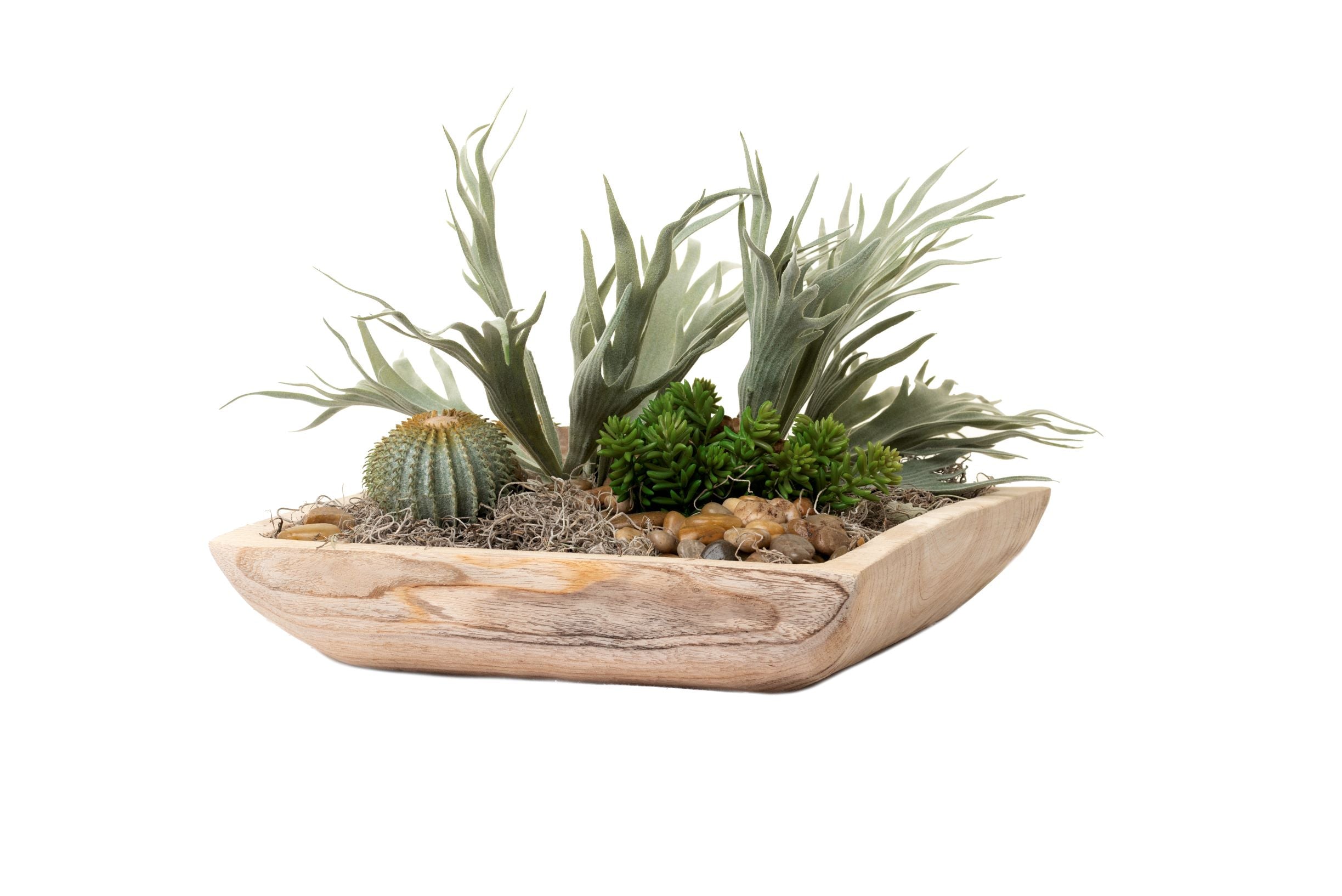 17" Sedona Square Bowl with Arrangement AR1235