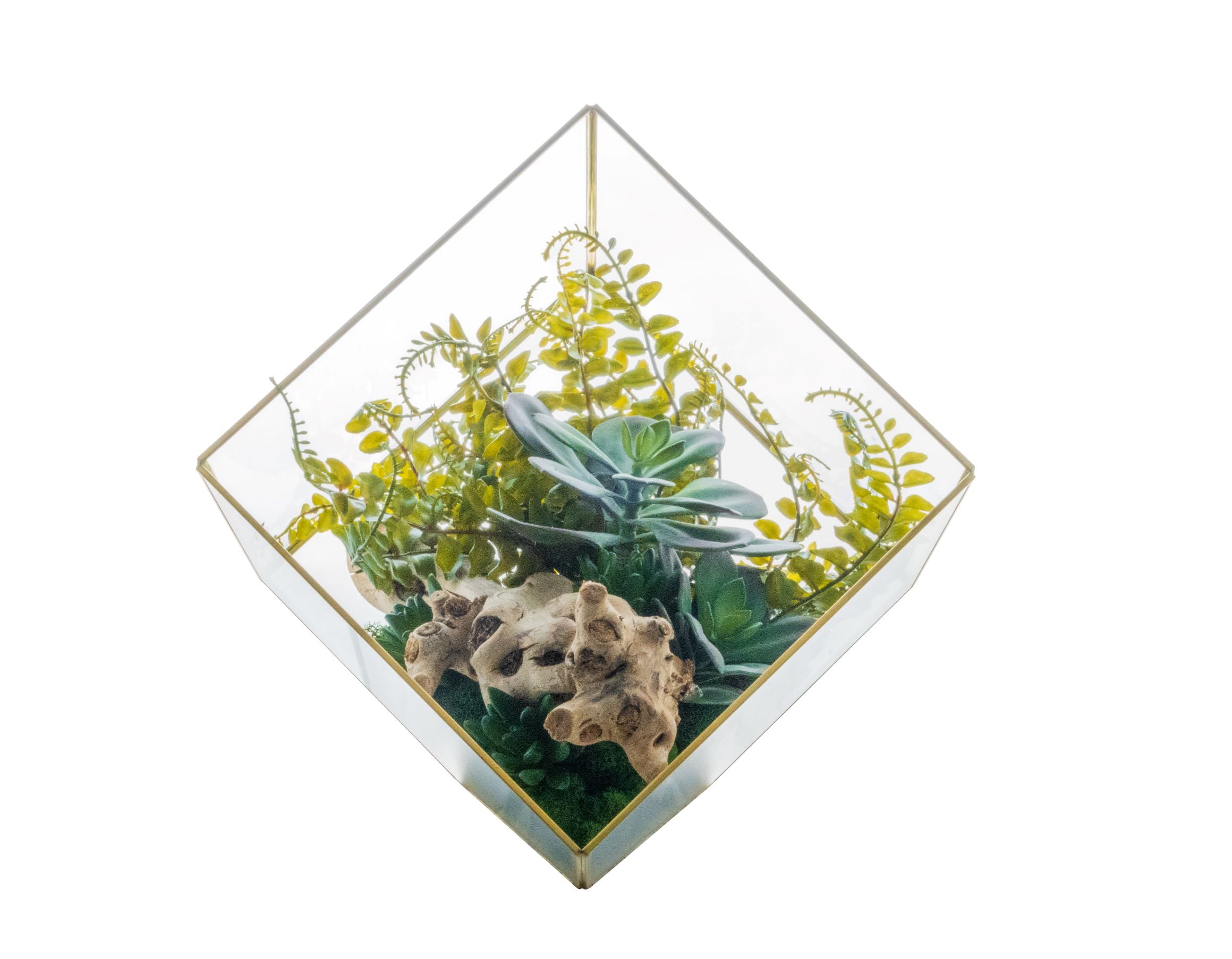 Large Gold Berkley Terrarium Arrangement AR1268