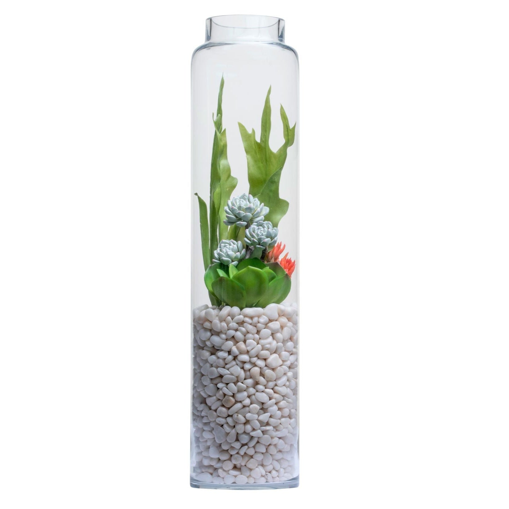 32.5" Kailee Vase with Succulent Arrangement   AR1355