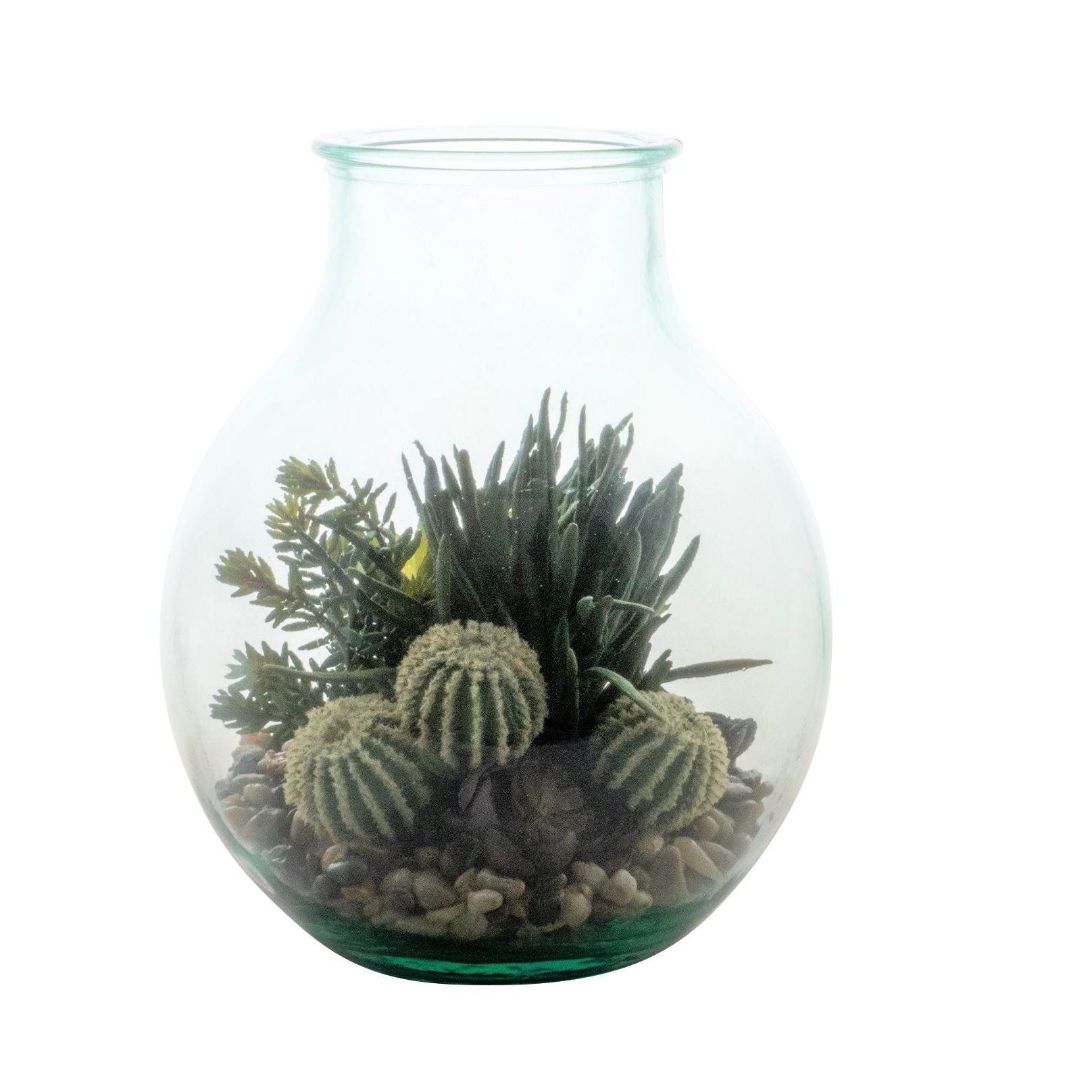 14” San Miguel Terrarium Mixed Pebble   AR1489