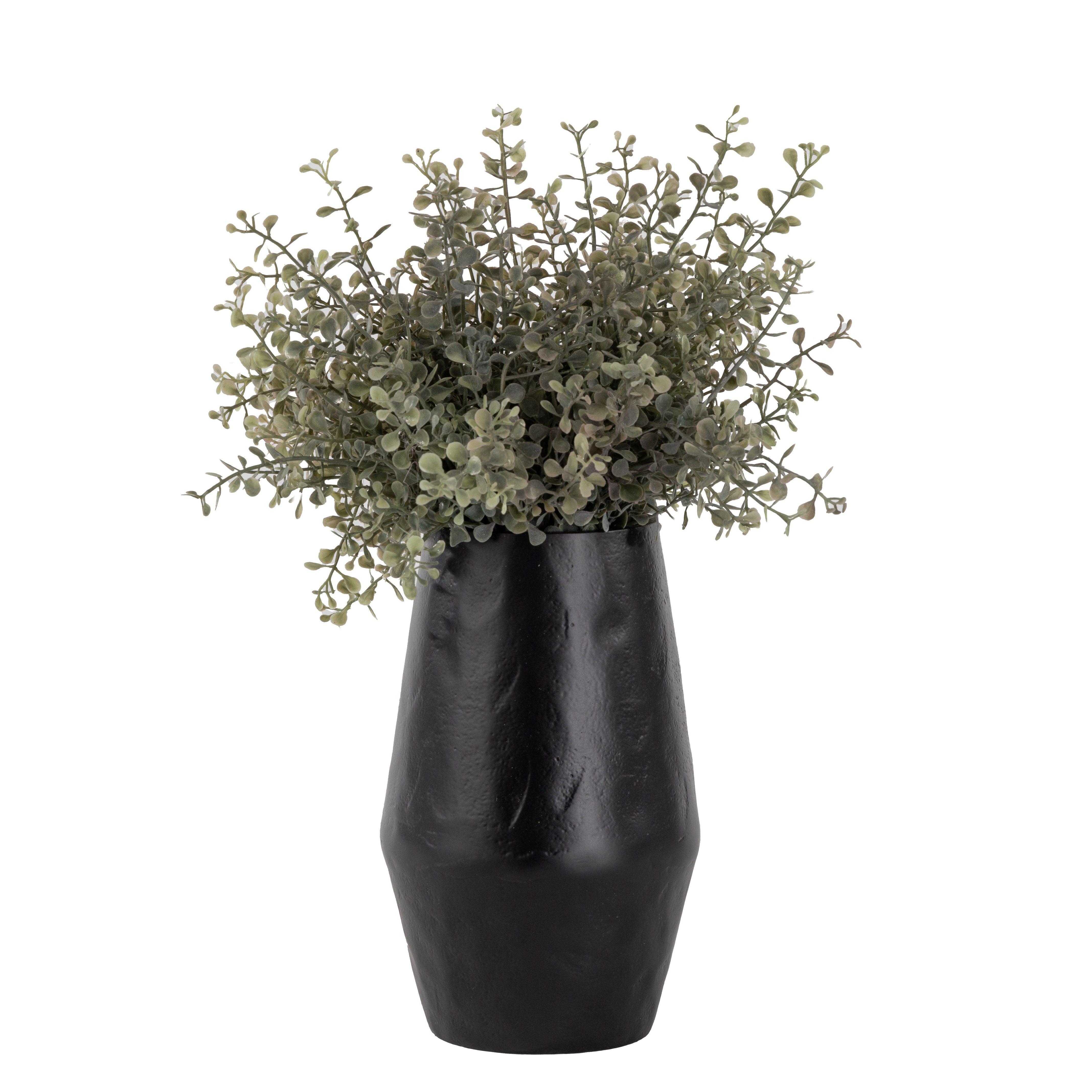 8" Aubrey Vase with Grass AR1594