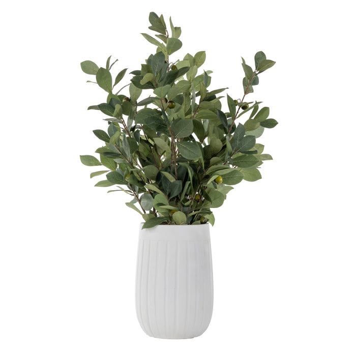 11.5" Caesar Pot with Pomegranate Arrangement   AR1640