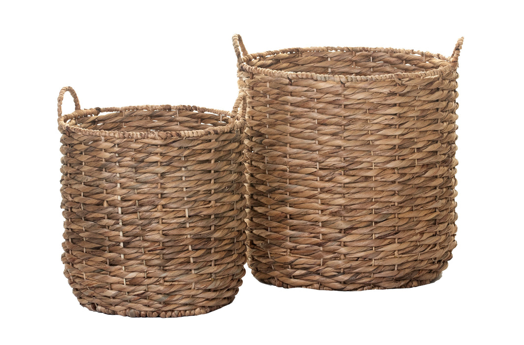 Napili Basket Collection With Handles- Natural     BS1016