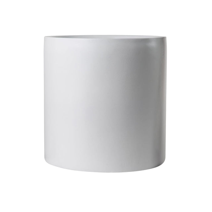 Zander Cylinder Planter-White  CN1024