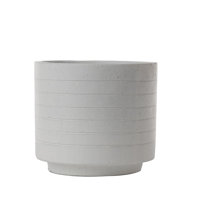 Flat White Pot     CN1051