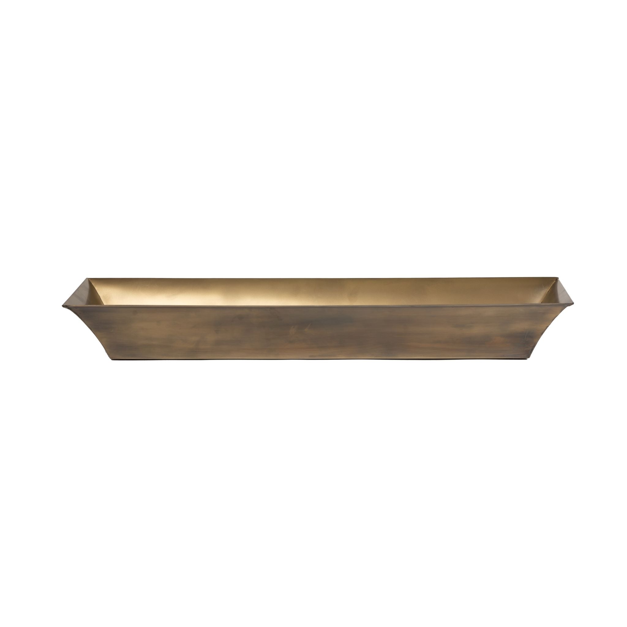 Luxe Long Brass Planter Set    CN1084