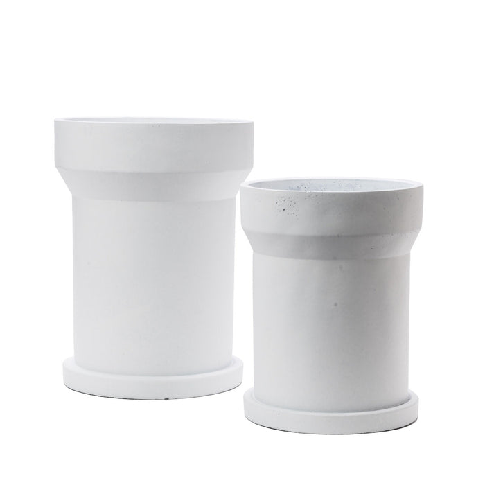 Rook Pot Collection-White   CN1100