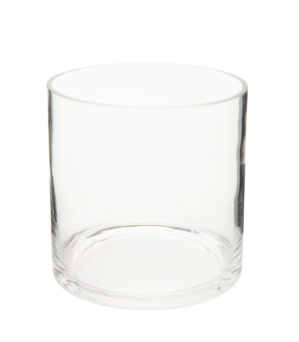 Mazzy 6" Wide Clear Glass Cylinder Collection   GL1001