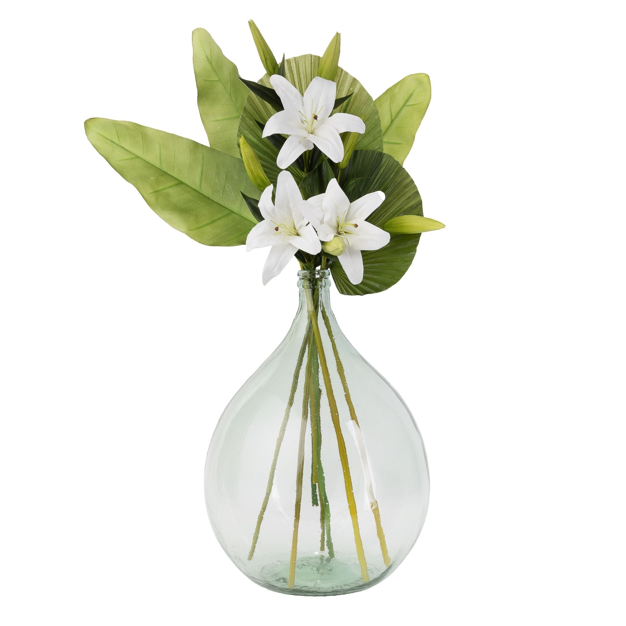 San Miguel Recycled Extra Large Glass Vase    GL1023