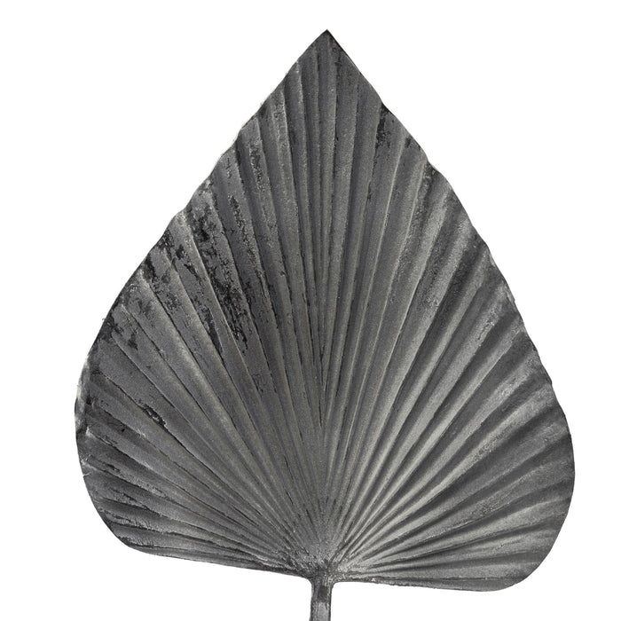 30" Palm Leaf Dark Grey     ST1126