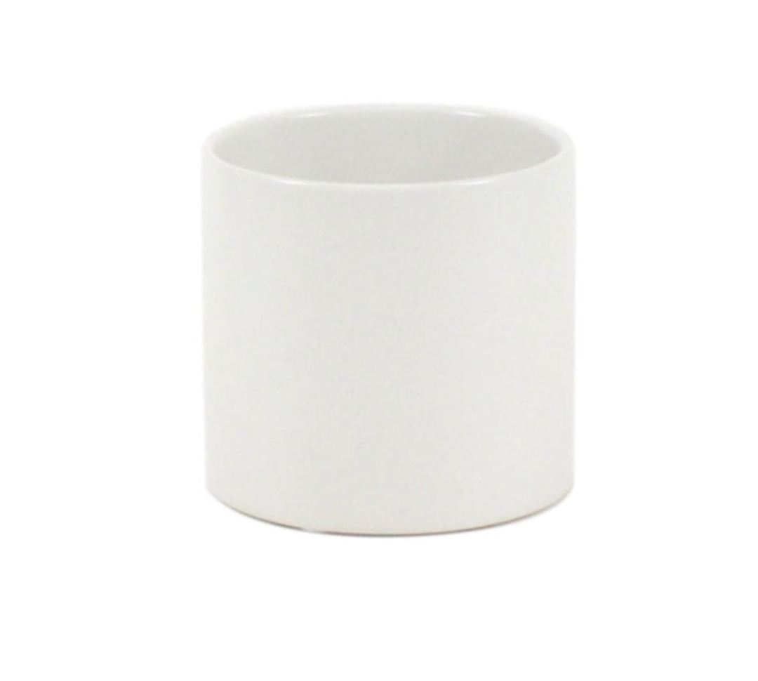 Harley Pot Collection - White Cylinder    CN1145