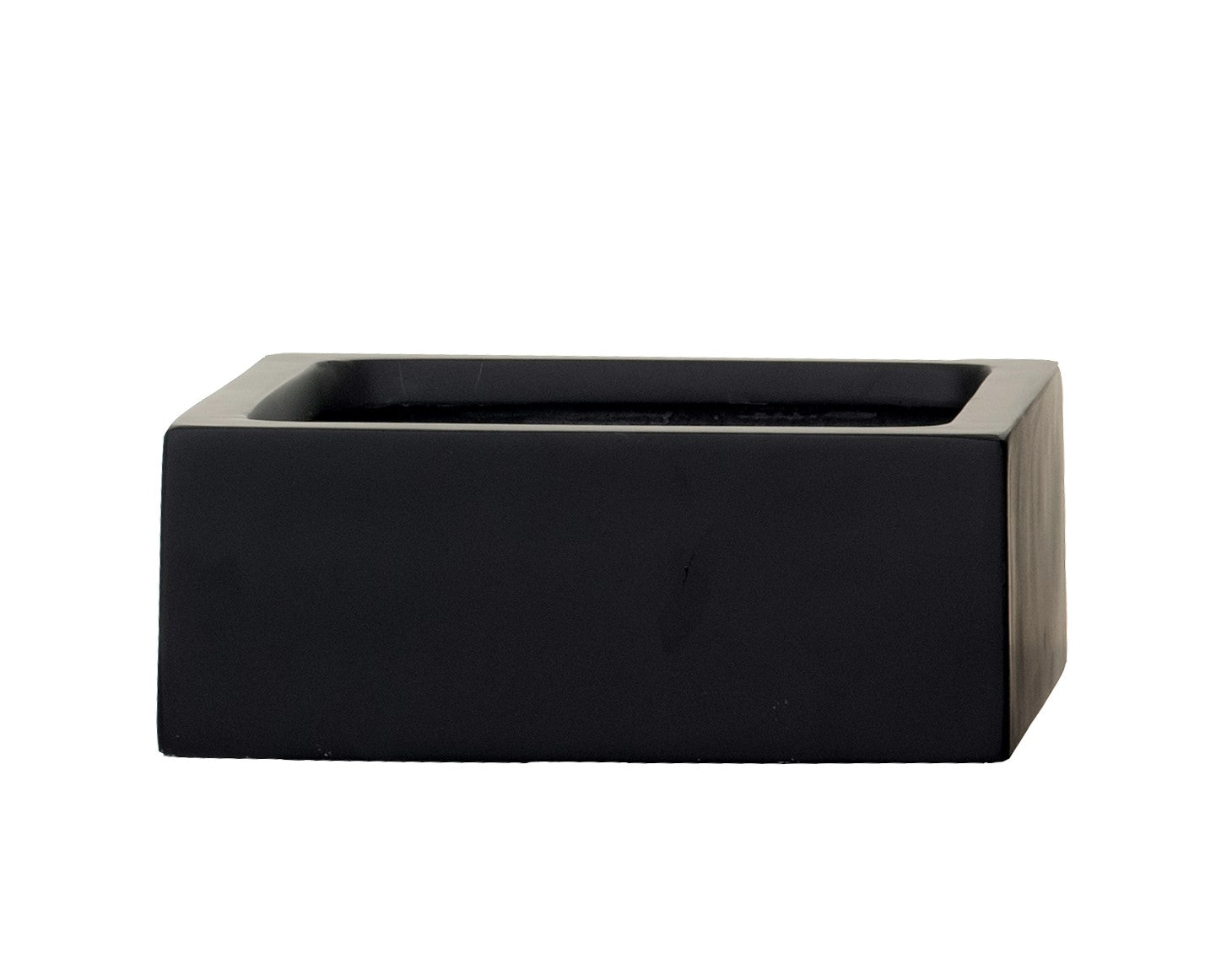 Sebastian Square Table Top Planter  - Black  CN1039