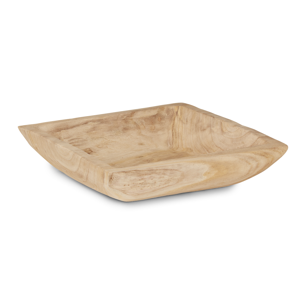 14" Square Sedona Wood Bowl  WD1002