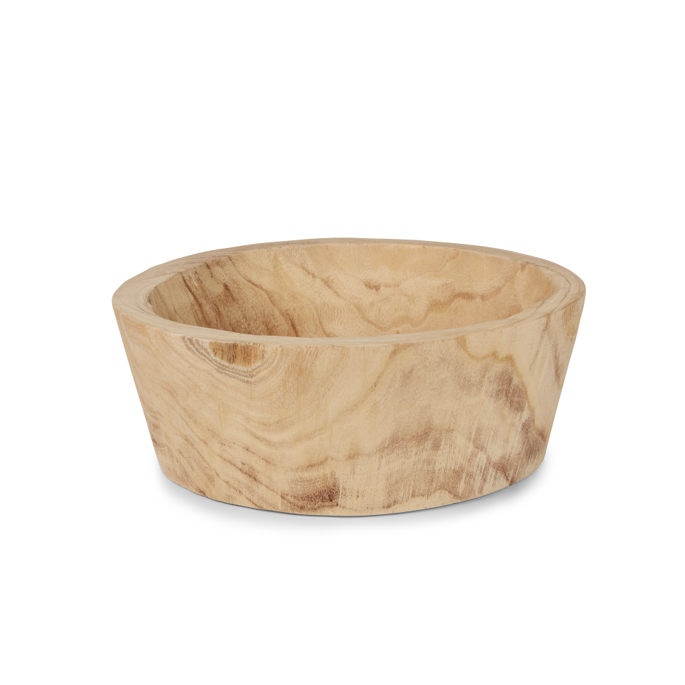 15.5" Round Sedona Wood Bowl   WD1006