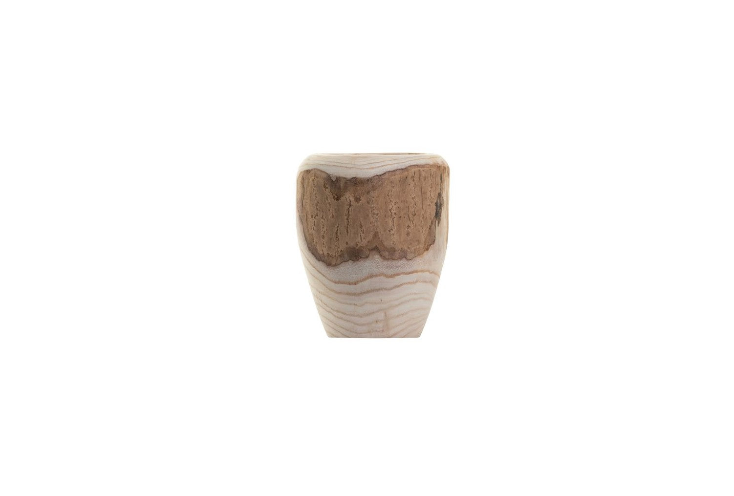 9.5” Sedona Wood Vase  WD1035