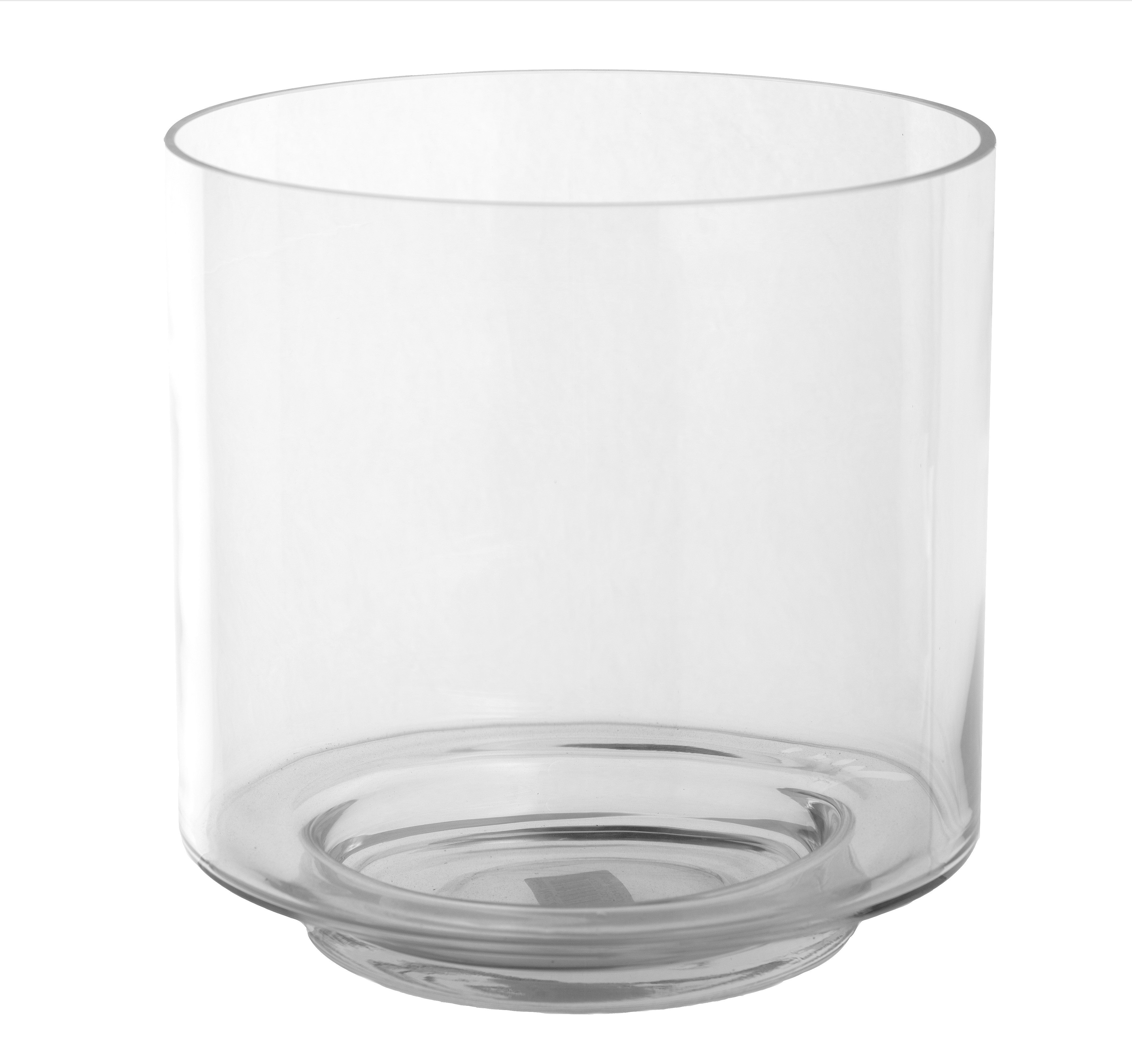 12" Chalet Glass Vase  GL1003