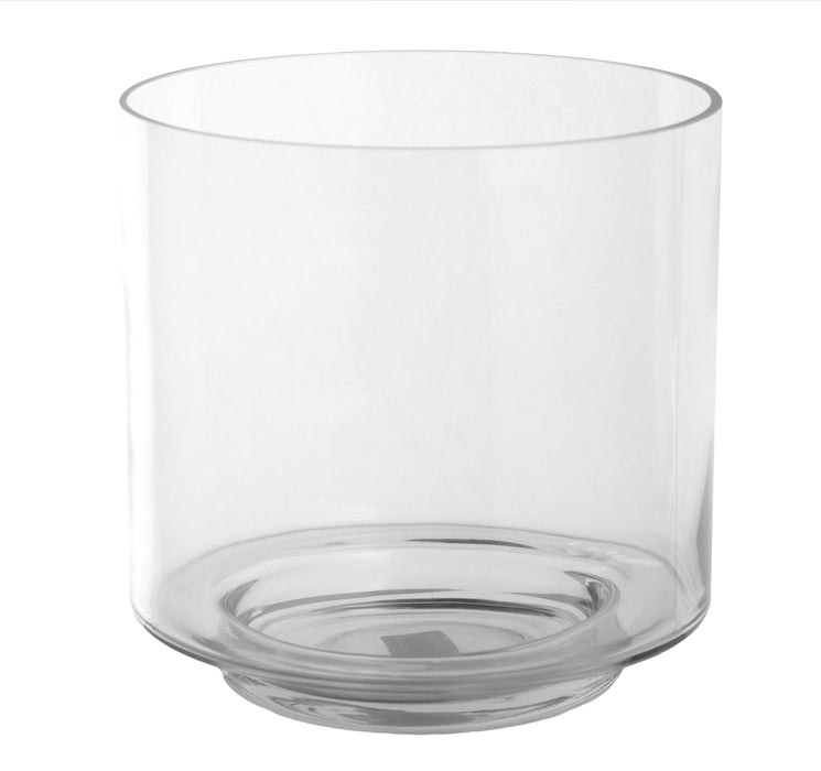 12" Chalet Glass Vase  GL1003